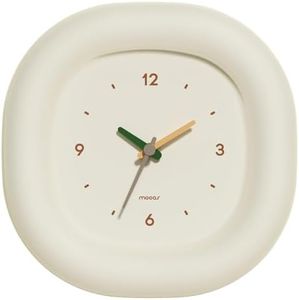 mooas Marshmallow Mini Desk Clock (Ivory)