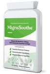 Migraine Relief Feverfew + Ginger + Vitamin B2 Riboflavin 400mg per Capsule - Migrasoothe + Herbs NHS Recommended Ingredients UK Made Stress, Headaches Tremors & Energy Vegan. Vitamin B2 400 [90]