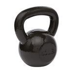 Amazon Basics Cast Iron Kettlebell with Enamel Finish, 40-Pound, Black