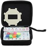 CHH 2312MT Travel Size Double 12 Mexican Train Domino, 6.75-inch Length