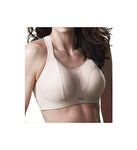 Panache Non-Wire Sports Bra (7341B)- Cranberry, Latte, 40E