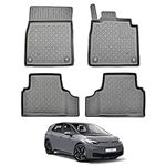 NOMAD Floor Liner for VW ID.3 (2019+) Tailored All Weather 3D Moulded Floor Mats Black Premium TPE Custom Fitted Accessory - Dog Friendly & Waterproof with Raised Edges