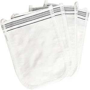 Turkish Exfoliating Gloves – Face & Body Exfoliation Mitts - Bath Hammam Spa Exfoliator Kese Glove - Body Scrub Glove to Remove Dead Skin – Brighten & Soften Skin – 4Pcs (White & Black)