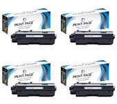 Print Page TK-1178 Toner Cartridge Compatible for Kyocera Ecosys M2040dn, 2540dn, 2640dw (Set of 4)
