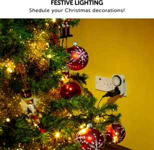 Defender 24-Hour Timer Plug – Programmable Power Socket