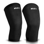 Boldfit Gym Knee Cap, Knee Pain Relief Product, Knee Support, Knee Brace, Knee Pad, Knee Guard, Knee Band and Knee Belt - L, for Women & Men