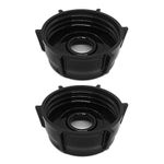 2 Pack of Blender Replacement Parts Jar Base Cap Compatible with Aspas Para Licuadora Oster Osterizer