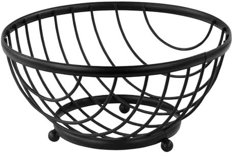 Spectrum Diversified Ashley Fruit Bowl, Black