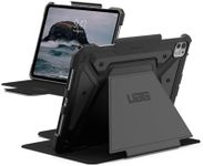 URBAN ARMOR GEAR UAG Designed for iPad Pro 11" Case (5th Gen, 2024, M4) A2836, A2837, A3006 Rugged Adjustable Multi-Angle Viewing Stand Folio Protective Cover with Pencil Holder, Metropolis SE Black