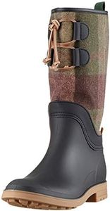 Kamik Women's Abigail Wellington Boots, Green (Khaki Khaki), 8 UK