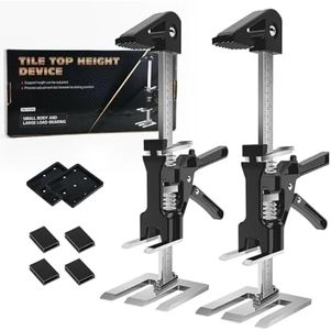 Labor Saving Arm,Hand Llifting Jack Tool,Cric Manuel Meuble,2 pièces Etai Telescopique Leve Meuble Avec échelle de 25 cm d'élévation 38cm Capacité de Charge Maximale de 240 kg pour Les Sols,Fenêtres