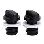 Beast Cooler Accessories 2 Pack Drain Plug Replacement - Compatible with RTIC, ORCA, Yeti Cooler, Tundra Coolers and Tank Ice Buckets - 3 x 1.5 x 1.5 inches Leak Proof Cooler Twist Drain Plug Kit