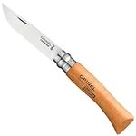 Opinel Lock Knife Carbon No.7 - Beech Wood Handle