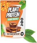 Muscle Nation Choc Peanut Butter Plant Protein 560g (16 Serves)