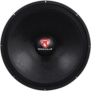 Rockville RVP18W4 1200 Watt 18" Raw Replacement DJ PA Subwoofer 4 Ohm Sub Woofer