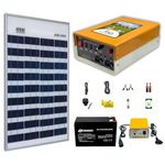 Agriansh 5KV Solar Jhatka Machine Full Set 25 Acre Capacity with Siren system and 20w Solar Panel with 12v dc Battery, 3 Amp Adapter Zatka Machine full kit