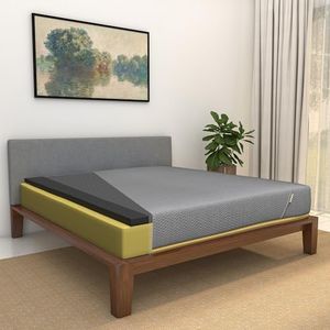 SleepyCat Ortho Lite - Medium Firm Foam Mattress with Aeroflow™ Comfort Layer, 5 Inch Thickness, Washable Zipper Cover, Queen Bed Mattress (Queen Size, 78x60x5 Inches)