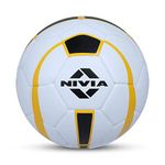 Nivia Equator Football Size-5 (Material : Leather , Color : Multicolor, Soccer)