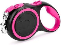 Segarty Pink Retractable Dog Leash,