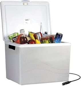 Koolatron Mini Fridge Electric Iceless Cooler and Warmer, 34L Portable Car Refrigerator, with 12V DC Power Cord, Car Fridge For Travel, Trucking and Camping (Grey)