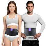 Everyday Medical Umbilical Hernia Belt - Breathable Fabric Abdominal Binder for Hernia Support - Relief for Epigastric, Navel and Ventral Hernia, Hernia Support Belt with Navel Pad - XXL/Plus Size