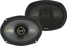 Kicker 47KSC6904 6x9 (160x230mm) Coax Speakers with 1"(25mm) Tweeters, 4ohm