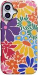 Casely iPhone 16 Case | Flower Patc