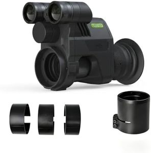 OWLNV 1080P Digital Clip on Scope,Built in IR 940nm and IR 850nm Night Vision Scope,Dual Infrared Monocular with WiFi for Night Watching or Observation, Night Viewing Range up to 350M