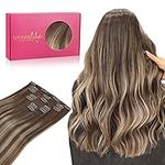 WENNALIFE Clip in Hair Extensions, 