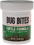 Fluval Bug Bites Turtle Food, Pellets for Small to Medium Sized Turtles, 1.5 oz., A6592, Brown