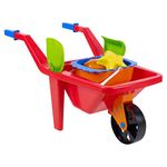 URBN-TOYS 6 Piece Wheelbarrow Set