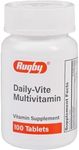 Daily-Vite 100 Tabs by Rugby - Pack of 2