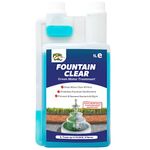 Hydra Fountain Clear Water Feature Cleaner | 1L Treats 30,000L Highest Dilution Rates - Water Feature Treatment Keeps Water Crystal Clear from Algae, Cleans Water & Biofilm Build-up