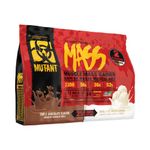 MUTANT Mass Weight Gainer, Protein Blend, for High-Calorie Workout Shakes, Smoothies and Drinks (Triple Chocolate & Vanilla Ice Cream, 2.72kg)