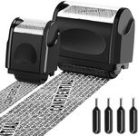 Identity Theft Protection Roller Stamp - Confidential Roller Stamp for Identity Protection & Security Stamp- Blocks Out Privacy Information, Guard Your Address & ID (2 Pack)
