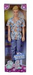 Simba 105733520 Steffi Love Kevin in Casual Clothing, 2 Assorted Designs, Only One Item Delivered, Doll with Sunglasses and Trainers, 30 cm, for Children from 3 Years