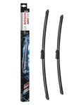 AUDI Q3 A5 BOSCH AeroTwin Front Wiper Blades PAIR 600/530mm 24 21 A862S 2009-