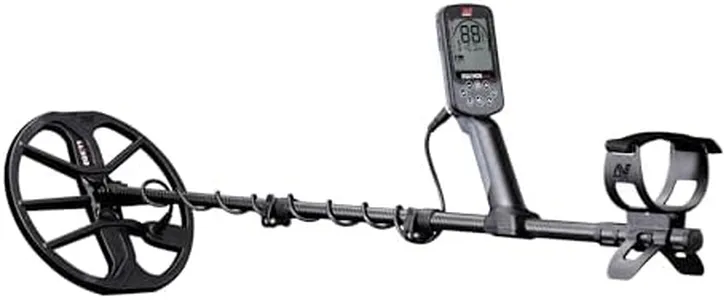 MINELAB Equinox 900 Multi-Frequency Collapsible Metal Detector for Adults with EQX 11" & 6” Waterproof Double-D Coils (Option for 6 Single Frequencies, 4 Detect Modes, Wireless Headphones Included)