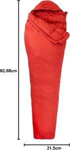 Vango Treklite Ultra 600 Lightweight Sleeping Bag – 3 Season, Compact Mummy for Camping, Hiking, Backpacking
