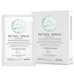 OOTD Retinol Serum Plumping Mask - Korean Sheet Masks for Face | Retinol, Hyaluronic Acid, Ceramide | Anti-Aging Mask - Firming, Plumping, Hydrating, Improves Elasticity, Rejuvenating (Pack of 10)