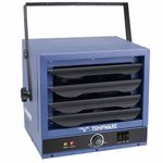 TEMPWARE Electric Garage Heater, 5000-Watt Ceiling Mount Shop Heater with 3 Heat Levels, 240-Volt Hardwired Fan-Forced Industrial Heater, Ideal for Workshop, Blue, TW5000