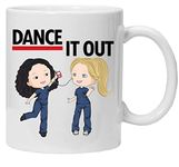 Acen Merchandise Greys Anatomy Inspired - Dance it Out - Fun Novelty Tea Coffee Mug 11oz Ceramic Coffee Tea Mug