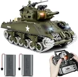 Supdex 1:18 RC Tank, Metal US M4A3 