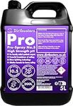 Dirtbusters Pro Carpet Cleaner Solution Pre Spray Treatment, High pH 10.5, Carpet Spot Cleaning Stain Remover To Clean Heavily Soiled Synthetic Carpets (5L)