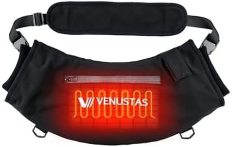 Venustas Heated Hand Muff with 7.4V Rechargeable Battery, Electric Hand Warmer Pouch for Football, Hunting, Heats Up to 15HRS