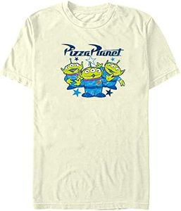 Pixar Toy Story Alien Friends Short Sleeve Tee Shirt, Natural, Medium