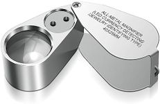 Leffis 40X Jewelers Loupe Magnifier