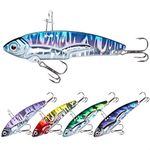 TRUSCEND Valuable Fishing Spoon of Captain's Favorite, Shiny Saltwater Jigs Perfect for Predators, Great-Action Micro Jigs to Catching More Fish, Durable and Well-Made Freshwater Bass Fishing Lures