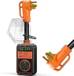 MILLIONHOME RV Surge Protector 50 Amp Waterproof, 12000J Upgraded RV Power Surge Protector with Safety Certification, RV Adapter Plug for Camper, Circuit Analyzer for Travel Trailers