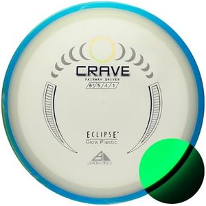 Axiom Discs Eclipse Glow 2.0 Crave Disc Golf Fairway Driver (165-170g / Colors May Vary)